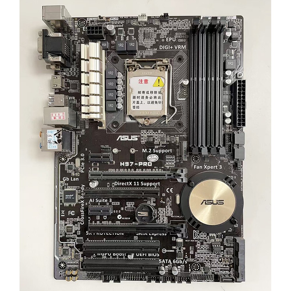 For Asus H97-PRO Desktop Motherboard H97 LGA1150 DDR3 ATX Support