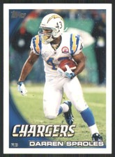 2010 Topps #236 Darren Sproles San Diego Chargers 47463