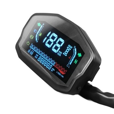 LCD-Display Motorrad-Kombiinstrument Tachometer Drehzahlmesser für Pleks