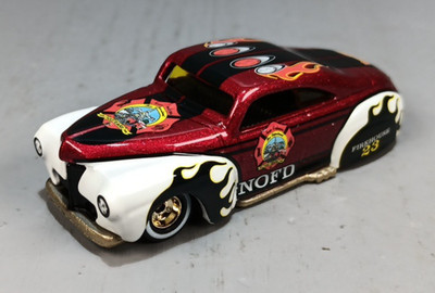 Hot Wheels Tail Dragger New Orleans Fire Dept 1997 Real Riders Malaysia VNM-M