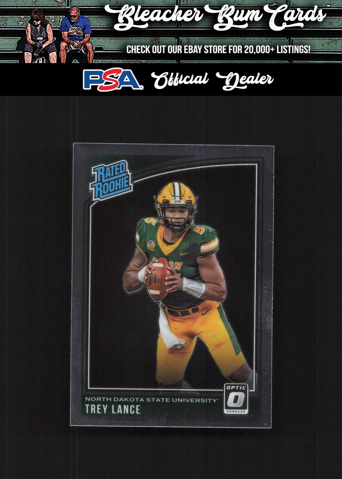 2021 Donruss Optic 203 Trey Lance  Rated Rookie