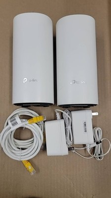 TP-LINK Deco M4R AC1200 Dual-Band Wi-Fi 5 Mesh Router 2-Pack with