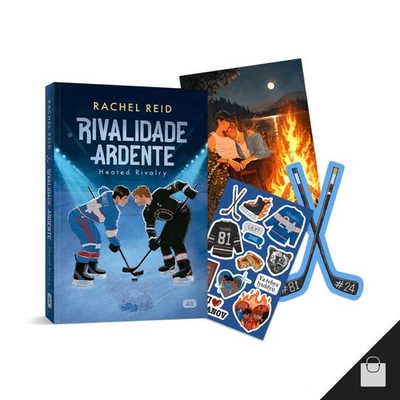 Heated Rivalry Book by Rachel Reid Exclusive Limited Brazilian Deluxe Edition