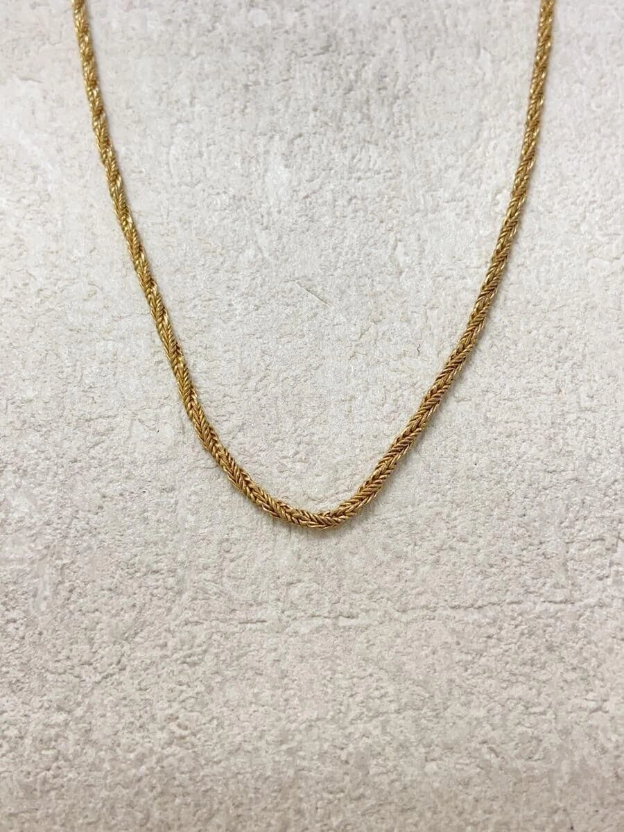 Collier chaîne Christian Dior GLD sans haut femme