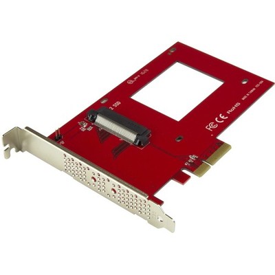 StarTech.com U.2 to PCIe Adapter 2.5 U.2 NVMe SSD OFF-ACC NEU