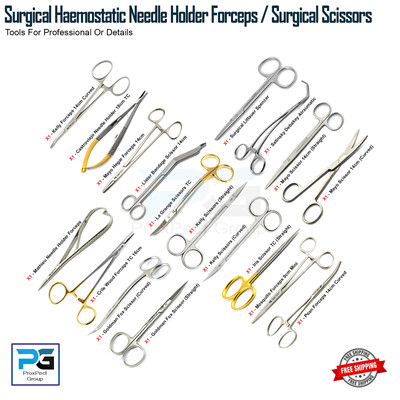 Chirurgische Mikrochirurgie Castroviejo Schere, Adson Pinzette Dental Instrumente CE