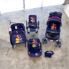 Vintage Collectible Winnie The Pooh Children  s Play Stroller Doll Stroller