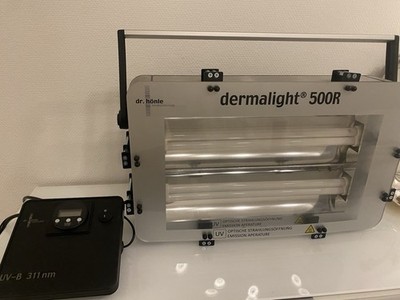 Dermalight 500 R Tischgerät Lichttherapie Dr Hönle UVB 311 nm Bestrahlungsgerät