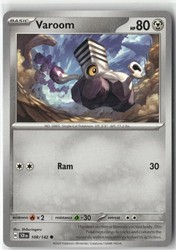 Varoom 108/142 Stellar Crown Common Pokemon TCG