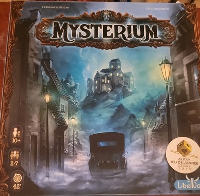 Mysterium Board Game Libellud Complete in Box