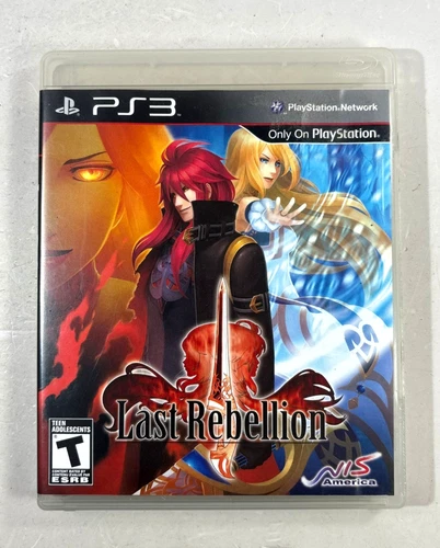 Last Rebellion (Sony PlayStation 3, 2010) PS3 CIB