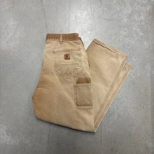 Vintage 2000s Faded  Thrashed Carhartt USA Carpenter Pants 36 x 32