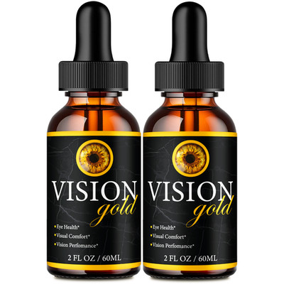 (2 Pack) Vision Gold Drops   Advanced VisionGold Oral Supplement for Eye Health