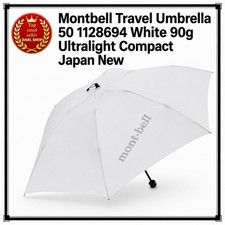 Montbell Travel Umbrella 50 1128694 White 90g Ultralight Compact Japan New