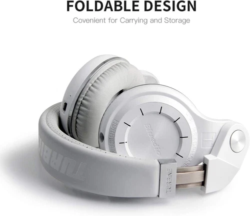 Bluedio T2 Plus Turbine Auriculares Inalámbricos Bluetooth con Micrófono/Micro SD Blanco - Imagen 5 de 9