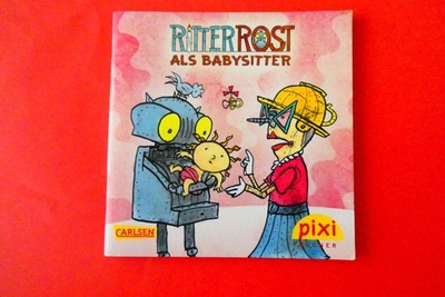 Pixi 2025 **Ritter Rost als Babysitter** Mini Kinder Bilderbuch, 3,4,5,6 Jahre