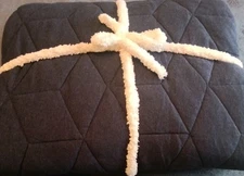 Pottery Barn Kids Jersey Quilt Twin  ( Navy) NWOT