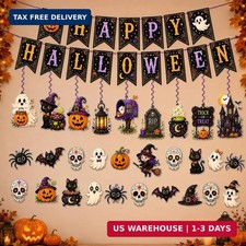 Halloween Party Decors Indoor Outdoor Set for Home Office