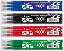 PILOT FriXion Ball Ersatzminen Set 4x3er Pack Sortiert 12 Minen radierbar 0.7mm