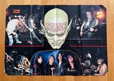 Kreator Vintage Poster 1987 Metal Hammer Slayer Metallica No Shirt gross DinA 1