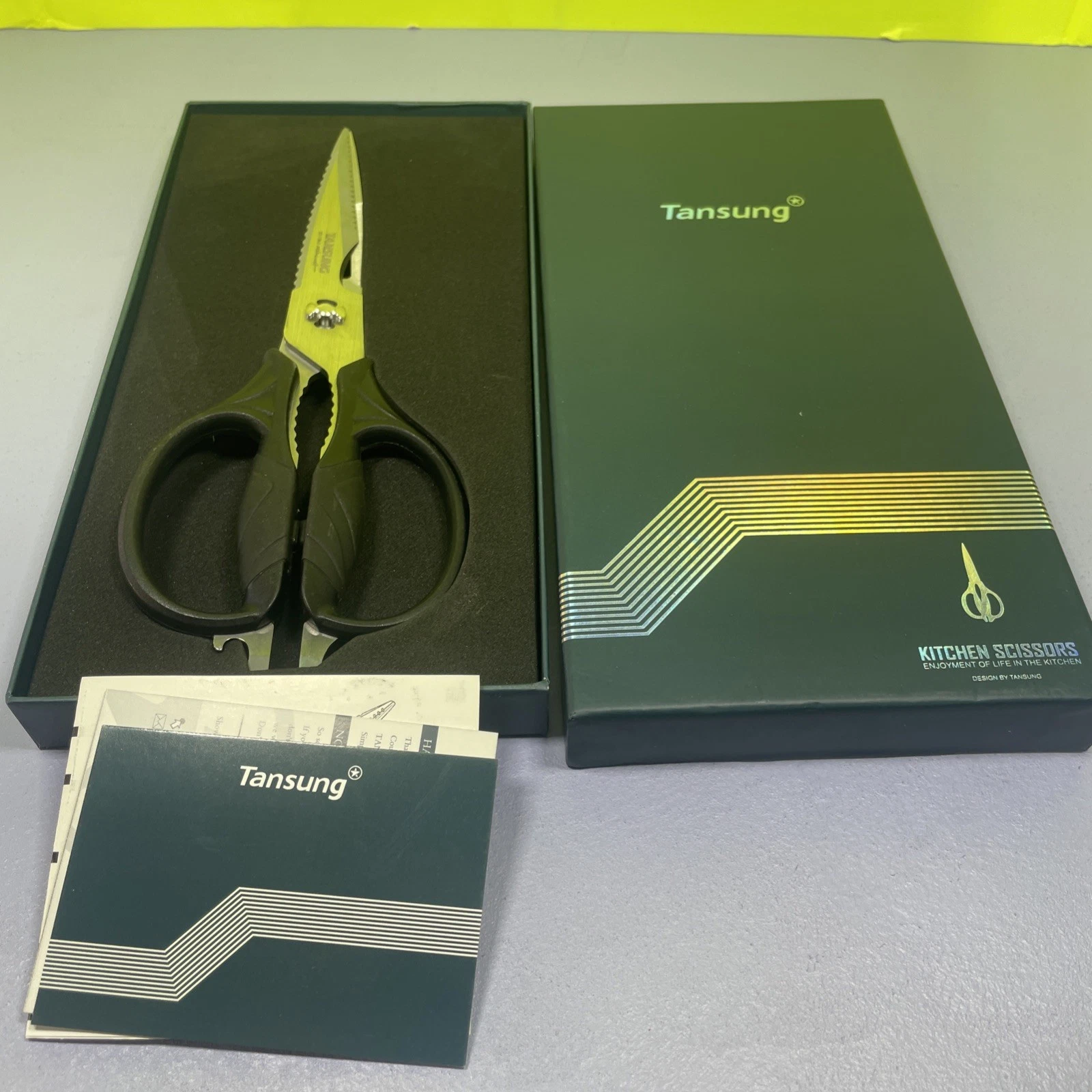 TANSUNG Poultry Shears, Come-apart Kitchen Scissors, Anti-rust Heavy Duty