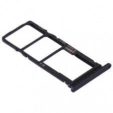 SIM TRAY FOR HUAWEI P40 LITE AND SD CARD ADAPTER SIDE REPLACEMENT BLACK