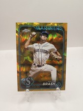 2024 Topps Chrome Update Series Sapphire Edition - Matt Brash #USCS168 Gold /50