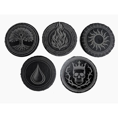 Magic: The Gathering Mana Symbol Slate Coaster Set (Set of 5)
