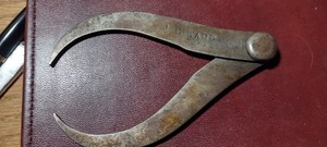 Antique 4" Outside Caliper/ J.E. Ward- 1873