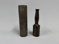 Lignum Vitae Turning Blank from ( Mexico ) Incredibly Rare 240mm x 60mm 1167g