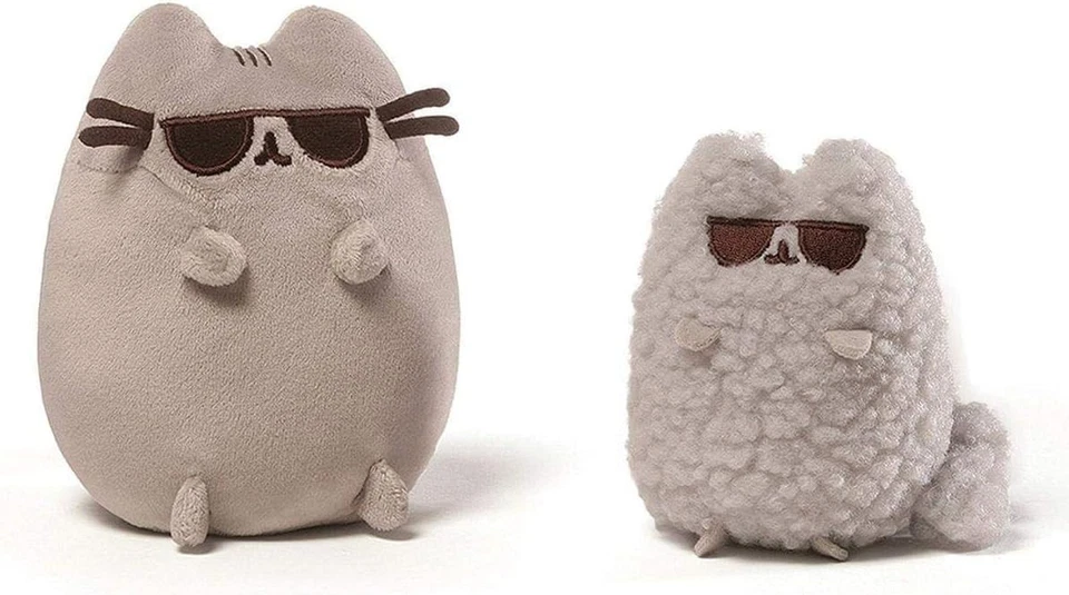 GUND Cool Pusheen & Stormy Sunglasses Collector Set–Official Plush Duo Gift Box - Image 2 of 2