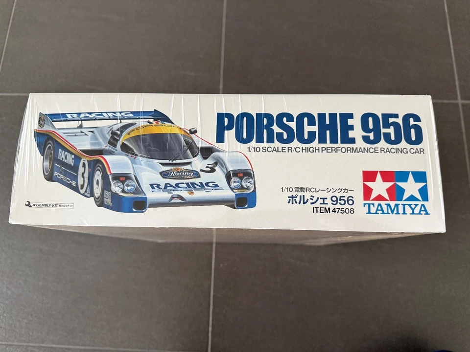 TAMIYA Porsche 956 Racing Bausatz RC 300047508 1:10 Elektro 2WD NEW - Bild 2 von 4