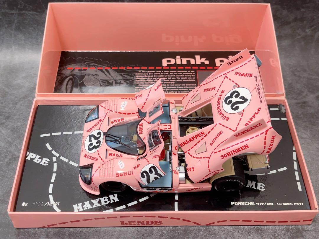 ミニカー 1/18  PMA Porsche 917/20 3h Le Mans 1971 1/18 Minichamps Porsche 917/20 #23 Willi Kauhsen - Reinhold