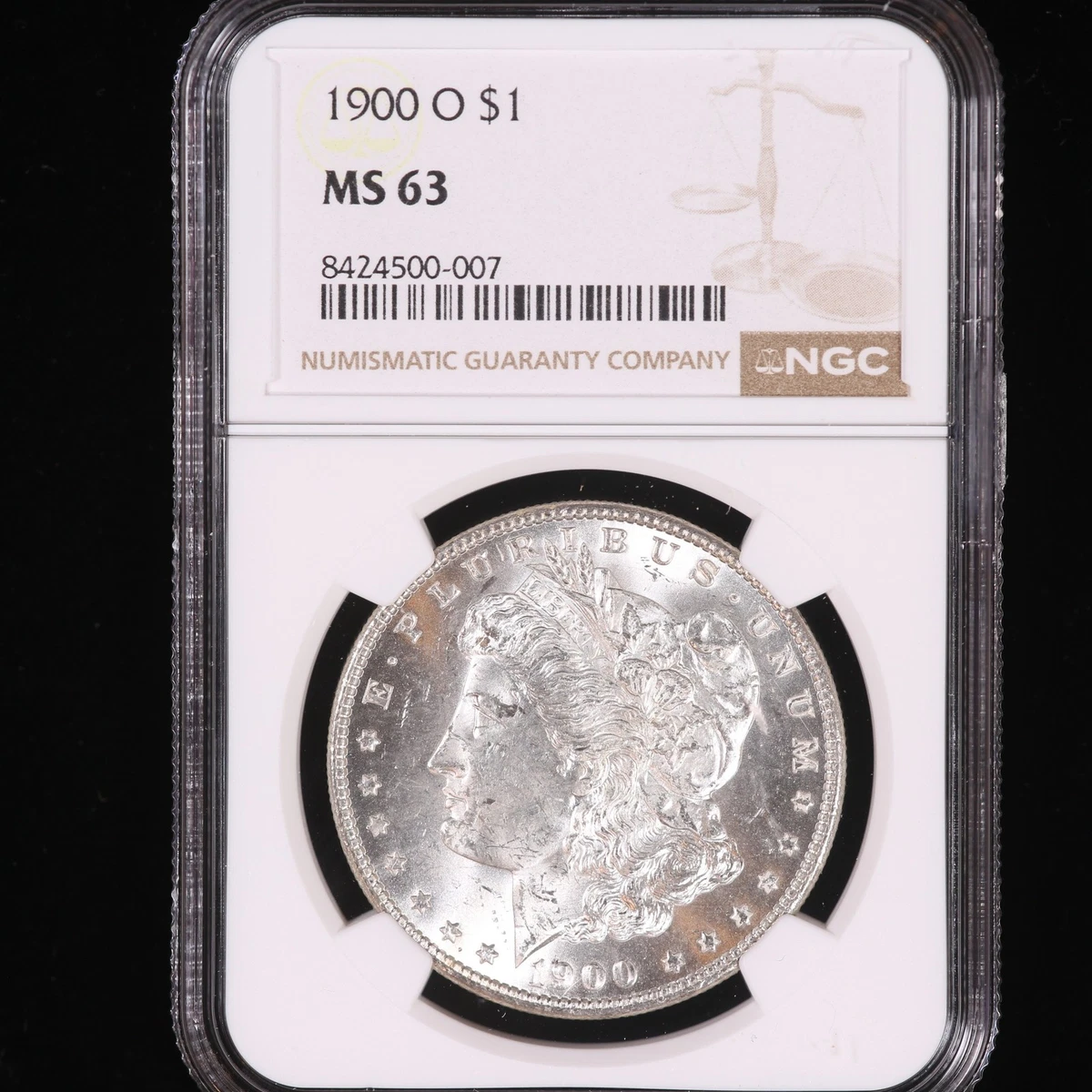 25+ MS 63 Graded 1900 Year Morgan US Dollars (1878-1921) for sale
