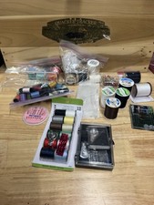 Assorted Sewing Thread Needle Lot