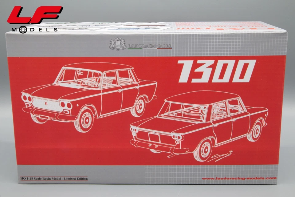 1:18 Fiat 1300 Taxi Roma LM180-T2 - Laudoracing - Immagine 3 di 4