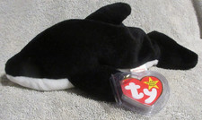 Ty Beanie Baby Splash the Whale style 4022 DOB 7-8-93 MWMT Free Shipping