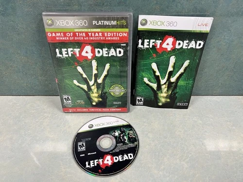 Left 4 Dead Game of the Year Edition Platinum Hits Survival Pack Xbox 360