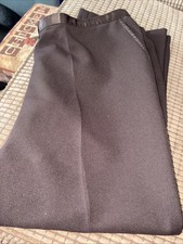 Ladies Damart Brown Smart Trousers Size 24