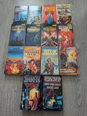 MARION ZIMMER BRADLEY - DARKOVER - DAW BOOKS YELLOW SPINE USA JOBLOT x 14