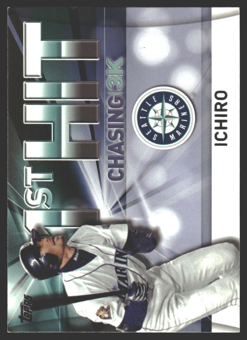 Ichiro #3000-1 2016 Topps Chasing 3K Seattle Mariners