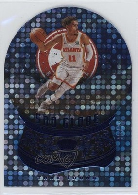 2020-21 Panini Crown Royale Sno Globe Blue 35/75 Trae Young #1 hs9