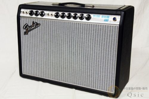 Amplificador de tubo Fender Deluxe Reverb 1968 vintage Silverface, reparado, freno ligero Dr Z - Imagen 1 de 10