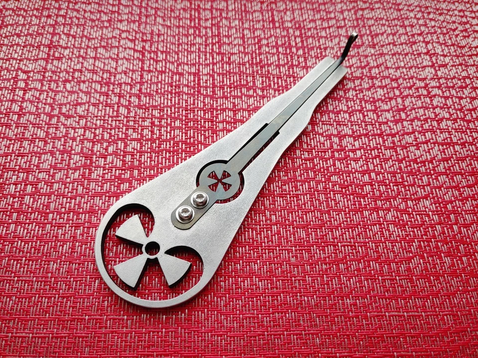 MEGABASS 2 in 1 Jew's harp "X" in a case (jaw/mouth harp trump / Berezenko) - Image 3 of 4