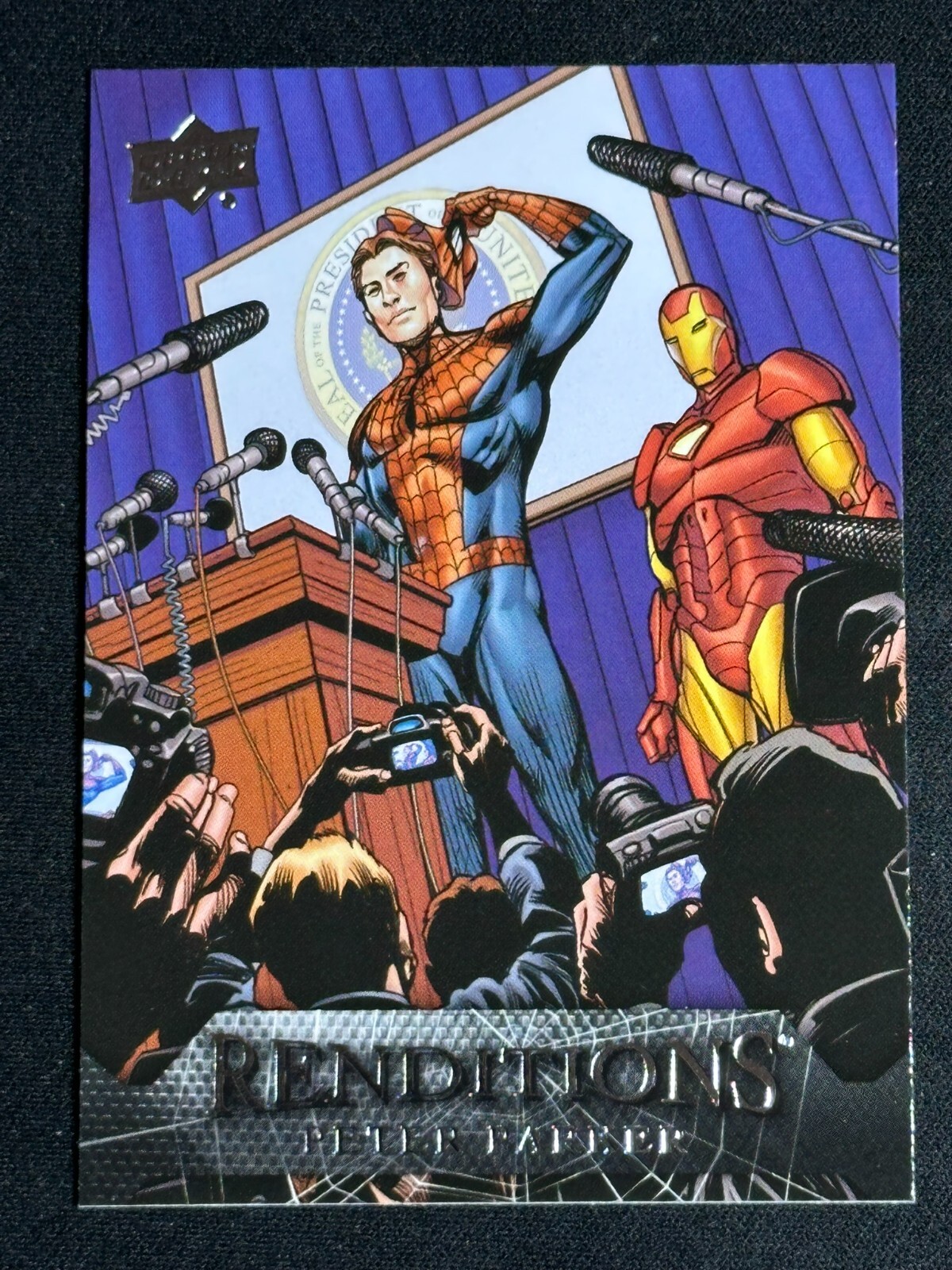 2024 Upper Deck Marvel Renditions Spider-Man Peter Parker #36 MCU Quantity