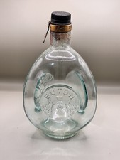 BOTTIGLIA VINTAGE IN VETRO ANTICO LIQUORE VECCHIA ROMAGNA RARE BOTTIGLIE BUTON 