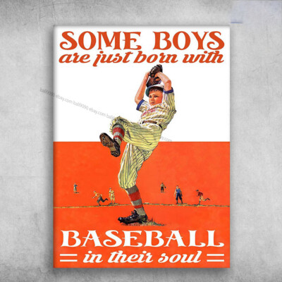Baseball Lover, Baseball Boy - Some Boys Are Just Born With Baseball, In Thei...