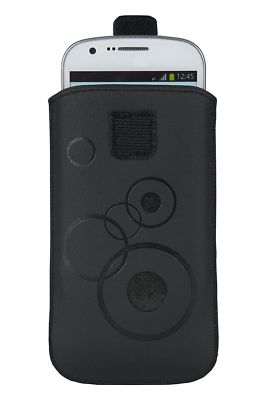 Handy Tasche schwarz für Samsung Galaxy S10 Lite  - Schutz Hülle Etui Case