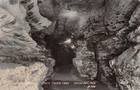 RPPC Grand Avenue Mark Twain Cave Hannibal Missouri c1940 Postcard