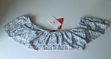 IN THE STYLE @ Next Billie Faiers Festival Boob Tube Top Size 12 Blues & White